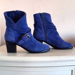 MATISSE HARPER WESTERN SZ 6 VINTAGE SUEDE BOOTIE